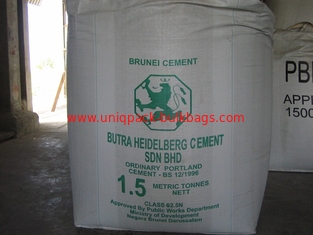 China Tubulaire 1,5 Ton Bulkzakken voor cement leverancier