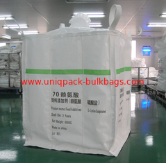 China Netto het Type A1 van schotzak tonpp bulkzak voor de verpakking van chemisch producten l-Lysine sulfaat leverancier