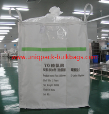 China U paneelpp bulk materiële zakken met 4 lijnen, één tontype A jumbozakken leverancier