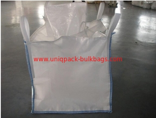 China Top Bottom Spout Type C FIBC square bottom bulk bags U Panel for packaging inflammable powder leverancier